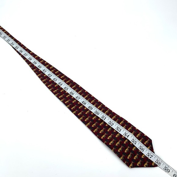 J. Garcia by Stonehenge “Fish” Vintage Men’s Silk Tie Made in USA Quirky - Picture 8 of 8